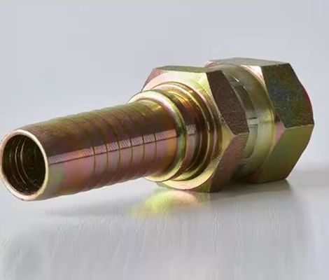 Instalação de mangueira hidráulica de aço inoxidável Vida útil longa Instalação de banjo de metal feminino