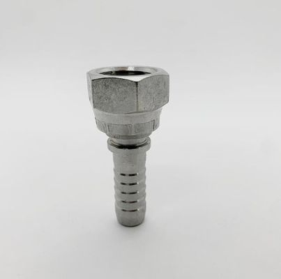 Cabeça hexagonal Reutilizável Jic hidráulico Instalação de acoplamento rápido Ideal para tubulações Conectar