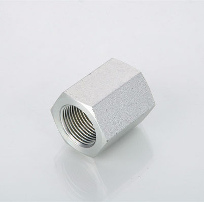 Conector de adaptador hidráulico de aço inoxidável de cabeça hexagonal para tubulação hidráulica de 7 t