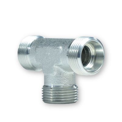 6000 Psi NPT Homem Swagelok Bite Tipo Tubos de Acessórios Igual Tee para Sistemas de Alta Pressão