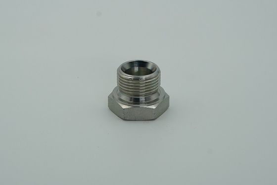 Adaptador hidráulico Métrico macho selo cativo conector oco para requisitos personalizados