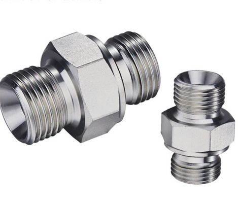 Cone interno de 60 graus ou Hexagon Face Combinado Lava-Jato Selo Bsp Conector Adaptador Hidráulico