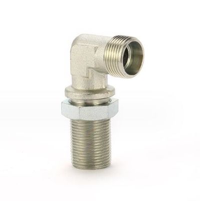 Fittings de parede de cotovelo de 90 graus OEM 6c9 DIN Tipo de mordida Tipo de cabeça redonda