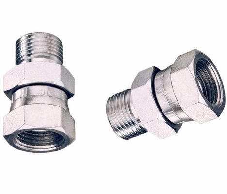 Bsp Acessórios Adaptador hidráulico para aço inoxidável da norma DIN