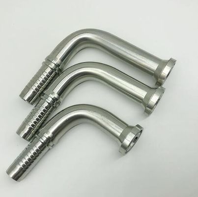 Acessórios para mangueiras de corte hidráulico de alta pressão de aço inoxidável 6000 Psi 45 Cotovelo 87641