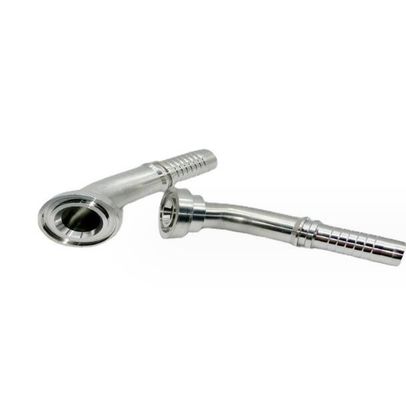 Conector de aço inoxidável para hidráulica de uma peça 87641