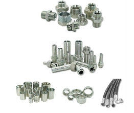 OEM de aço inoxidável Tubos hidráulicos duráveis Instalação de mangueira hidráulica Instalação de montagem Ferrule Nut