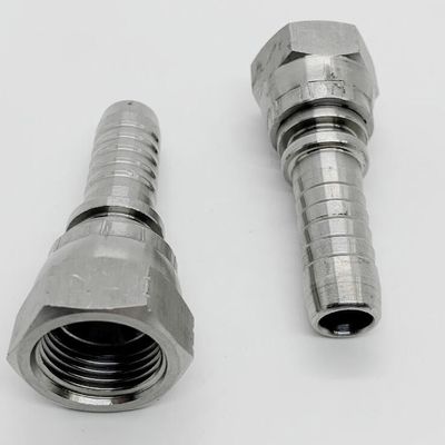 Instalação de mangueira hidráulica de aço inoxidável Vida útil longa Instalação de banjo de metal feminino