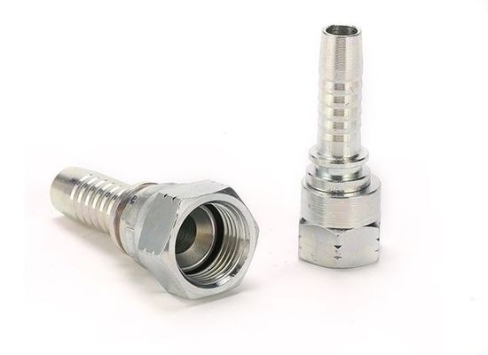 26711 Acero inoxidável Hidráulico Swaged Tubos Low/High Pressure JIC Feminino 74 Graus Cone Seat