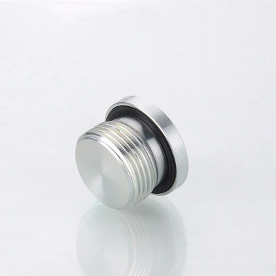 BSPT Conexão masculina Tubo hidráulico de montagem com selo cativo Hex Plug oculto 4bn-Wd