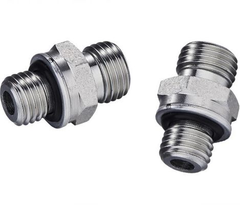 Acessórios de ligação de mangueira de tipo parafusado de aço inoxidável para adaptadores de mangueira hidráulica US 6.6/pedaço
