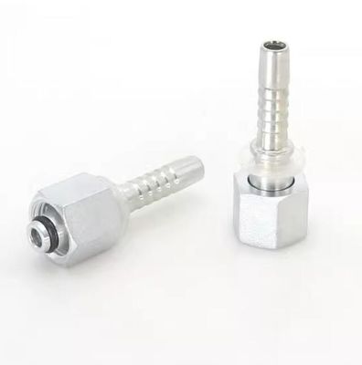 Aço inoxidável de carbono 20411 DIN Métrico Feminino 24 Graus Cone O-Ring Tipo leve Conector de tubos de mangueira hidráulica
