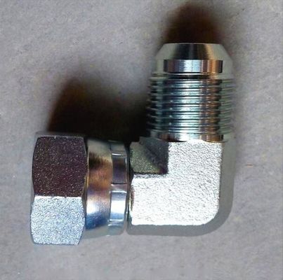 1C9 1D9 DIN Tipo de mordida Tubos 90 graus Cotovelo válvula de esferas de alta pressão Adaptador hidráulico