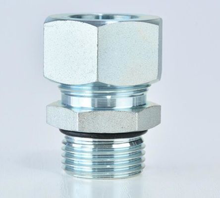 Conexão masculina métrica padrão de tubos hidráulicos de tubulação giratória recta 1CM-WD. 1DM-WD