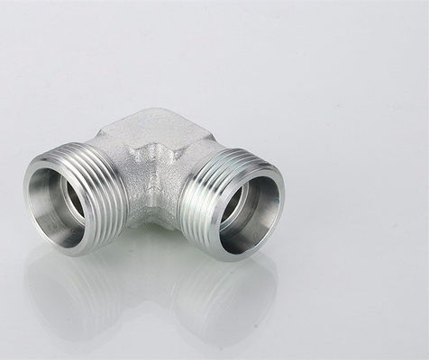 Adaptador de aço inoxidável galvanizado reutilizável para mangueira hidráulica métrica e americana