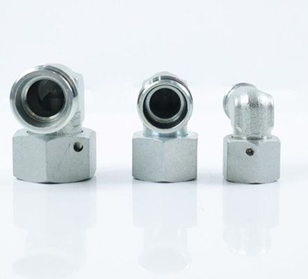 2c9 Acessórios hidráulicos Venda a granel de aço inoxidável Adaptador de cotovelo de 90 graus giratórios masculinos