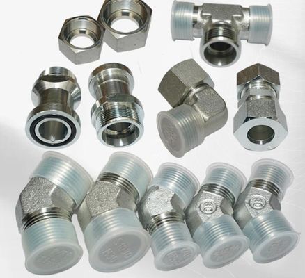 Tipo de manga Tubos hidráulicos Adaptador de tubos redutor com uma tubulação giratória com cotovelo de 90 graus