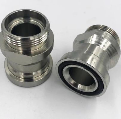 Junções hidráulicas Adaptadores de tubos Inoxidável de carbono para conectores de tubos de fios JIC Bsp NPT