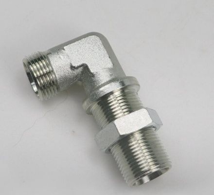 Vantagem de longa vida útil OEM 6c9 DIN Bite Type 90 Degree Elbow Bulkhead Fittings Manufactured