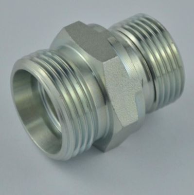 Adaptador hidráulico métrico de folha galvanizada para acessórios americanos 1cm Wd 1dm Wd
