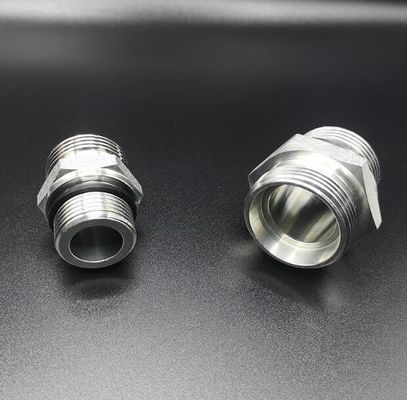 1CB 1dB Adaptador hidráulico Bsp Filamento 60 graus Cone Sealing Bonded Seal Stud End Samples