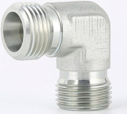 Conector rosqueado métrico dos encaixes de tubulação da união do cotovelo do RUÍDO 2352 1c9 1d9 90 de Eaton