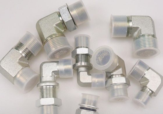 1C9 1D9 Adaptadores de mangueiras reutilizáveis de ligação masculina Cotovelo para tubos de luz da série métrica