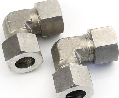 Válvula de esfera de alta pressão 90 Elbow Adaptador hidráulico