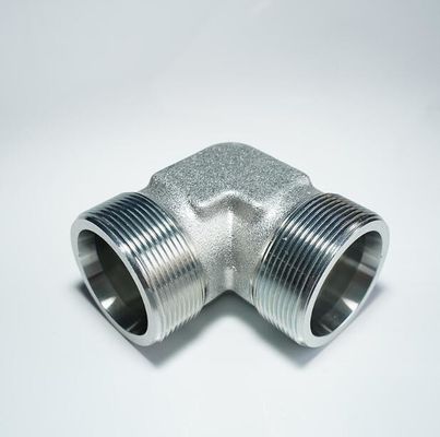 Acessórios de cotovelo de mangueira hidráulica 1c9 1d9 Cotovelo de linha masculina para ligação de tubulações