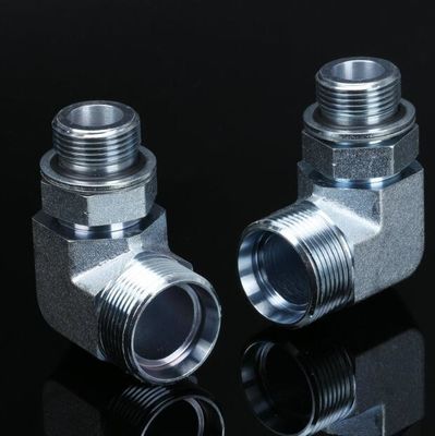 90 graus cotovelo Parker macho com rosca cotovelo de aço carbono médio adaptador hidráulico 1cg9