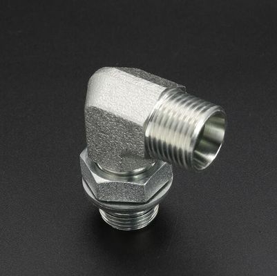 90 graus cotovelo Parker macho com rosca cotovelo de aço carbono médio adaptador hidráulico 1cg9