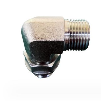 Fittings hidráulicos de aço carbono médio padrão DIN para OEM O-Ring Face Seal Elmo