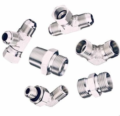 Sistema hidráulico Hexagon Head DIN Standard Adaptador de acessórios de transição de linha hidráulica
