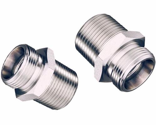 Fornecimento de conectores hidráulicos de longa duração com juntas de transição do tipo ferrule métrico