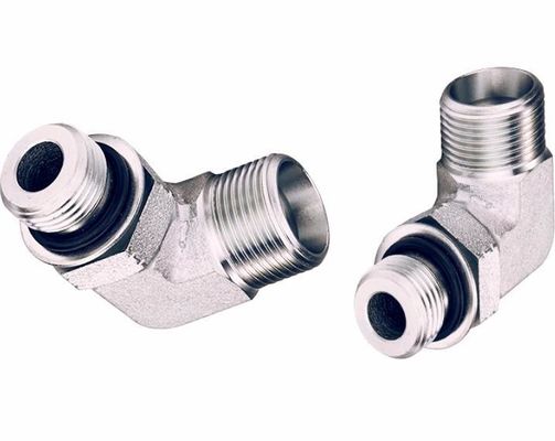 Adaptador de mangueira hidráulica de aço carbono