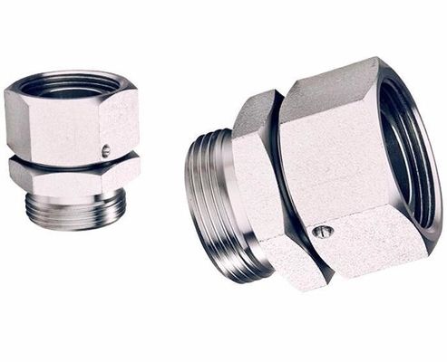 Linhas de tubulação OEM DIN Métrico Feminino 24 Graus Cone O-Ring Sealing com Hexagon Head Tipo