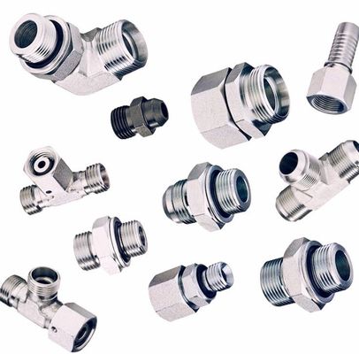 Linhas de tubulação OEM DIN Métrico Feminino 24 Graus Cone O-Ring Sealing com Hexagon Head Tipo