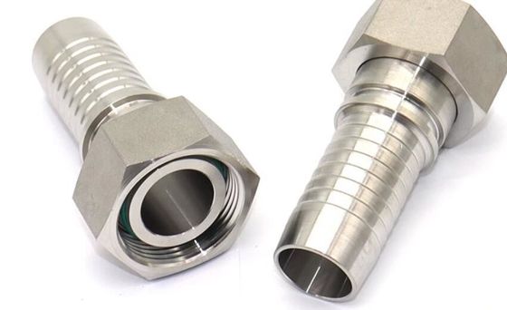Conexão de tubulações Modelo N.O. 20411 Acessórios de mangueira hidráulica de aço inoxidável