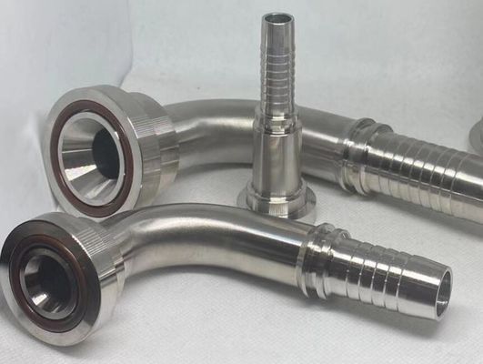 Adaptador hidráulico e conexões ORFS Female Flat Seat 87641 Instalação de mangueira
