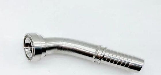 Acero hidráulico para adaptação masculina de tubulação de fio de flange 87641 com folha galvanizada