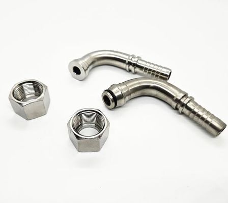 Metric Female Flat Seat 90 Elbow Conectores e acessórios de mangueira hidráulica 20591 com melhor