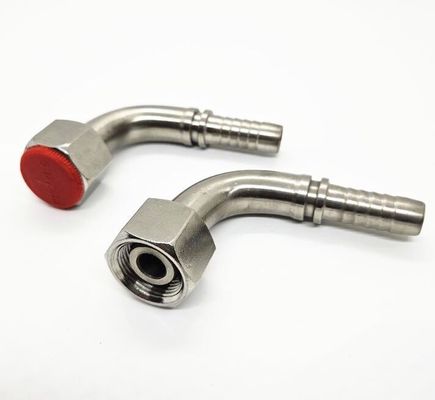 Métrica O-Ring Seal Joint Rotável Cotovelo Hidráulico Tubos de Instalação 20591 Alta temperatura