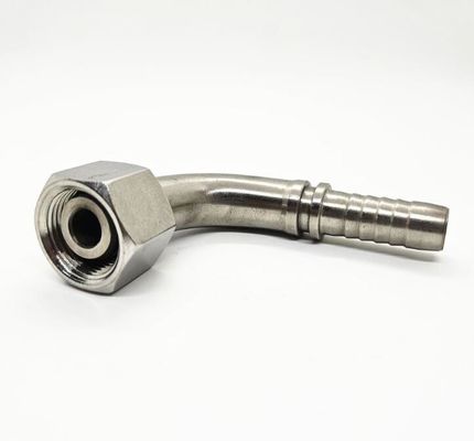 20591 DIN Acessórios de mangueira hidráulica com tubos roscados personalizados e suporte OEM