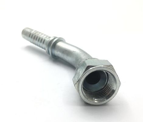 Fittings de tubos hidráulicos Jic Standard Conector de mangueira hidráulica reta para cargas pesadas
