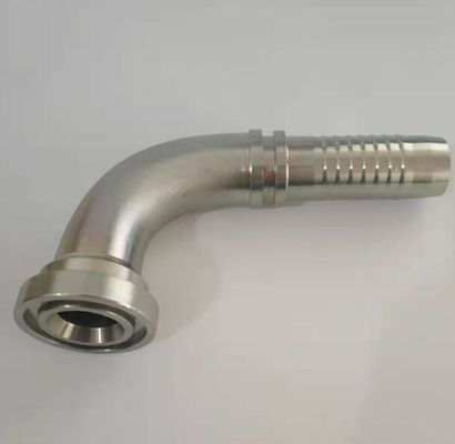 Folha galvanizada 3000 psi Flange hidráulica de uma peça de 90 graus