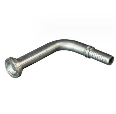 Acessórios de flange de 90 cm de altura de aço inoxidável de cabeça redonda para mangueira hidráulica 3000 psi