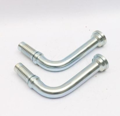 Acessórios de flange de 90 cm de altura de aço inoxidável de cabeça redonda para mangueira hidráulica 3000 psi