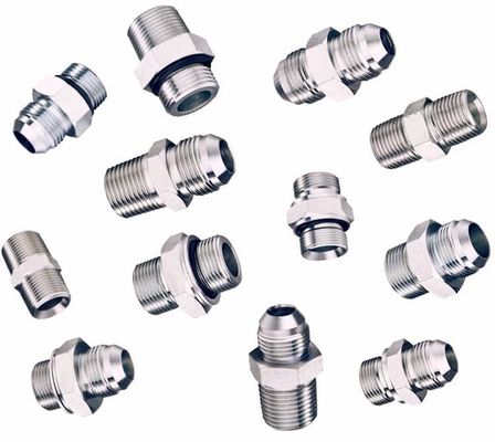 Adaptador de tubos para acessórios americanos Bsp Acessórios métricos de jicho 1/4&quot; Acessórios hidráulicos