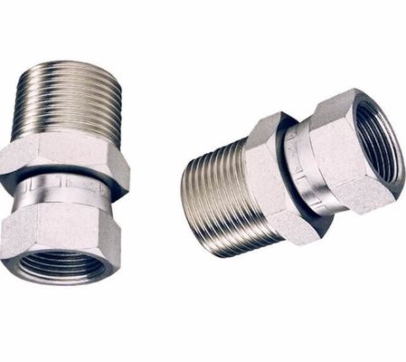 Adaptador de tubos para acessórios americanos Bsp Acessórios métricos de jicho 1/4&quot; Acessórios hidráulicos