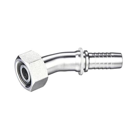 Adaptador de tubos de encaixe de mangueira hidráulica de fio métrico para sistemas hidráulicos de alta pressão